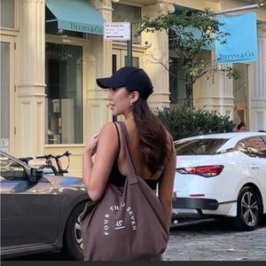 NWT 437 Espresso Tote Bag